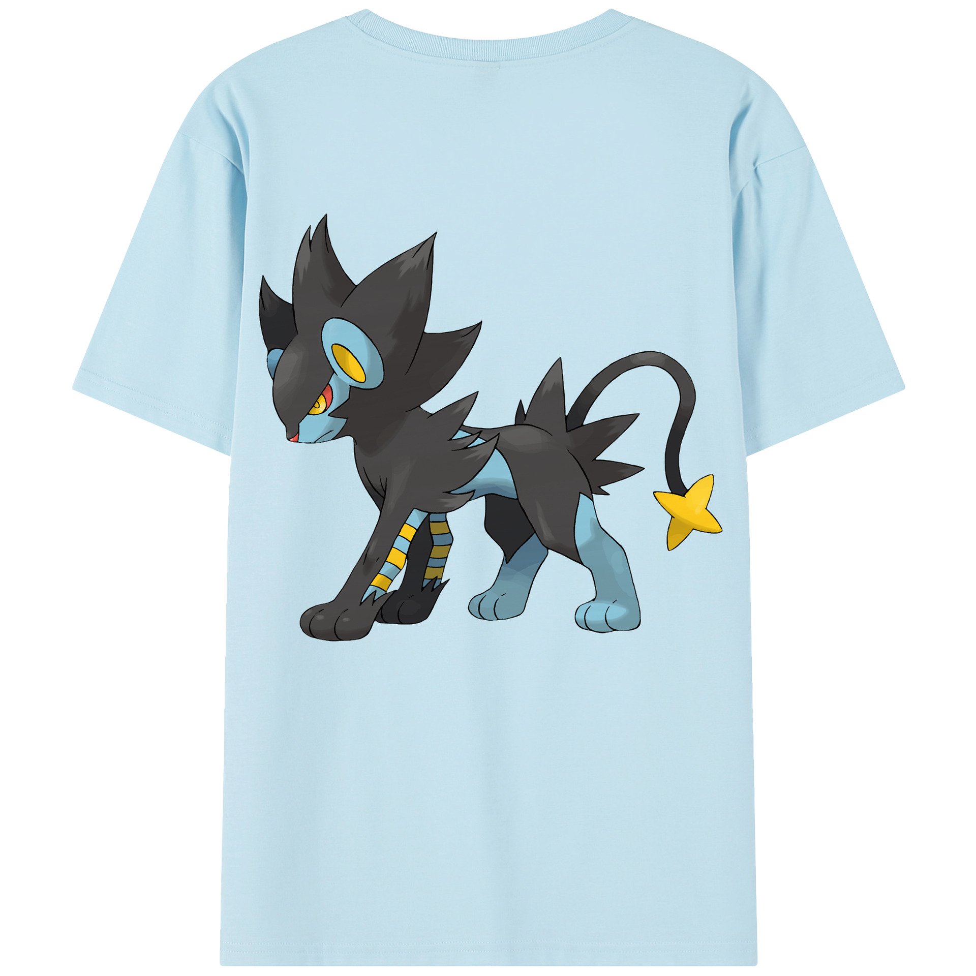 （画像用） ポケットモンスター Pokémon 綿100％半袖Tシャツ（背面プリント）